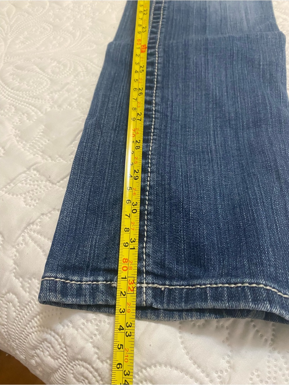 Ariat R.E.A.L. Mild Stretch Icon Stackable Straight Leg Jeans 25R - Picture 11 of 12